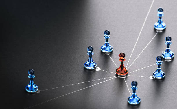 istock Business links and relationship. 1369581256