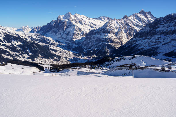 istock The village of Grindelwald 1369582183