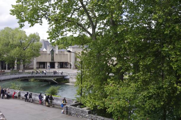 istock Pilgrims to Lourdes 1369586764
