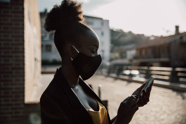 istock Business woman on the go 1369597792