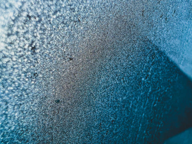 istock A frozen window pane. 1369600079