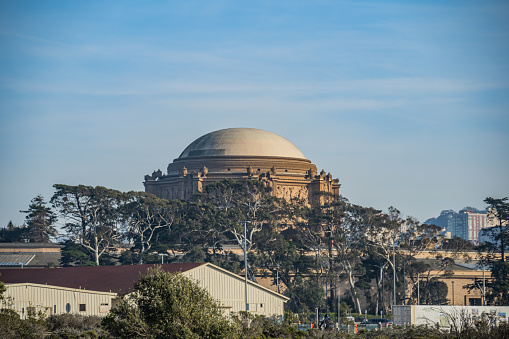Stock photo of Palace of Fine Arts in San Francisco
