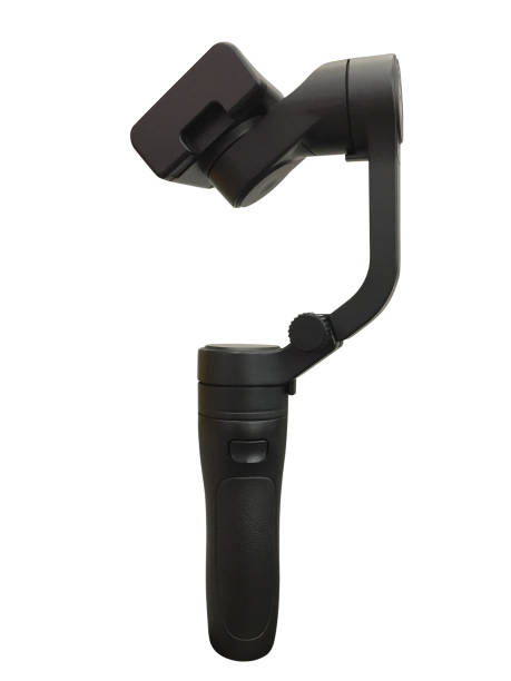 istock Phone gimbal isolated on the white background with clipping path 1369616473