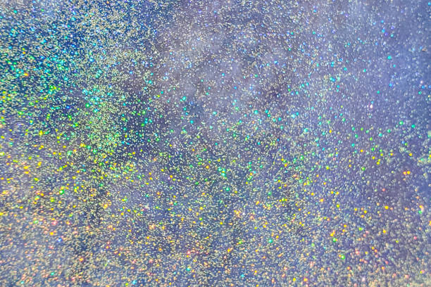 istock Saturated iridescent blurred background, rainbow neon, non-contrast texture background, shiny shimmery glamor, defocused 1369627751