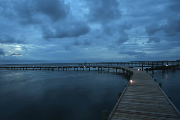 istock Moody cloudy beach 1369629860