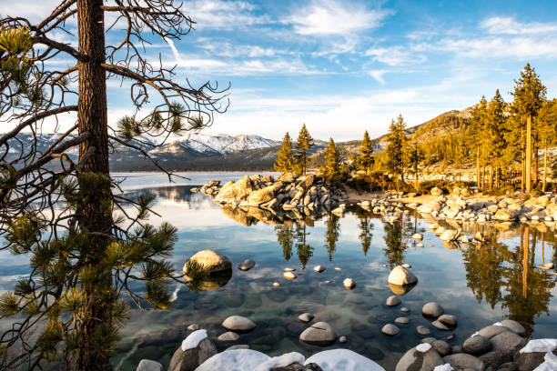 istock Winter Afternoon at Sand Harbor 1369638628