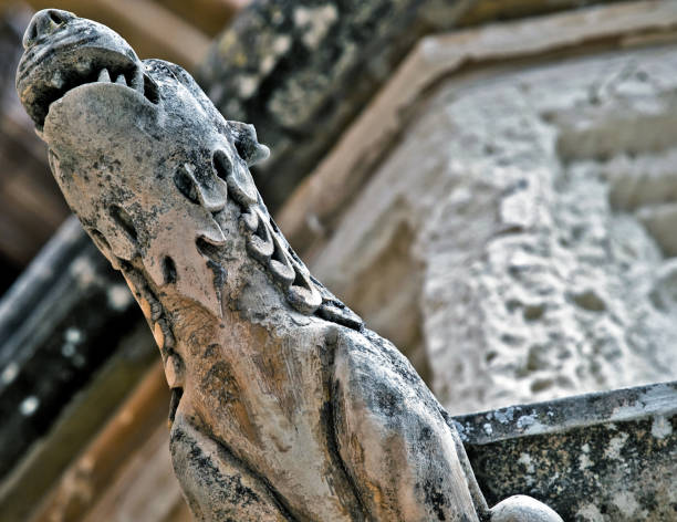 istock Gothic Gargoyle in Mdina, Malta 1369642501