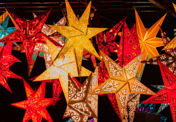 istock Background made of many different paper stars 1369652474