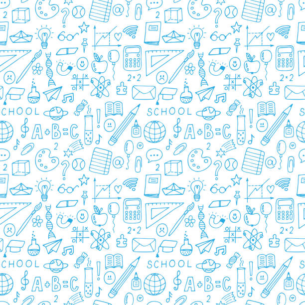 Elementary Pattern Background 8,100+ Elementary School Backgrounds Education Back To School Stock ...