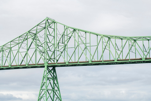 Structure of bridge, Astoria, Oregon, USA