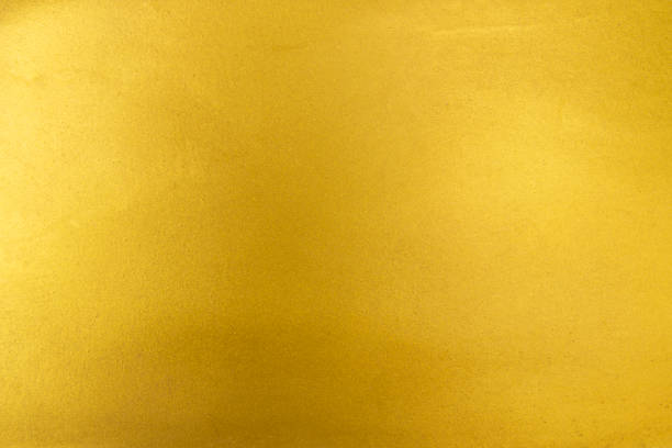 Golden Shiny Yellow Wall Background
