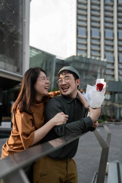 istock Romantic couple enjoying moment together. 1369693254