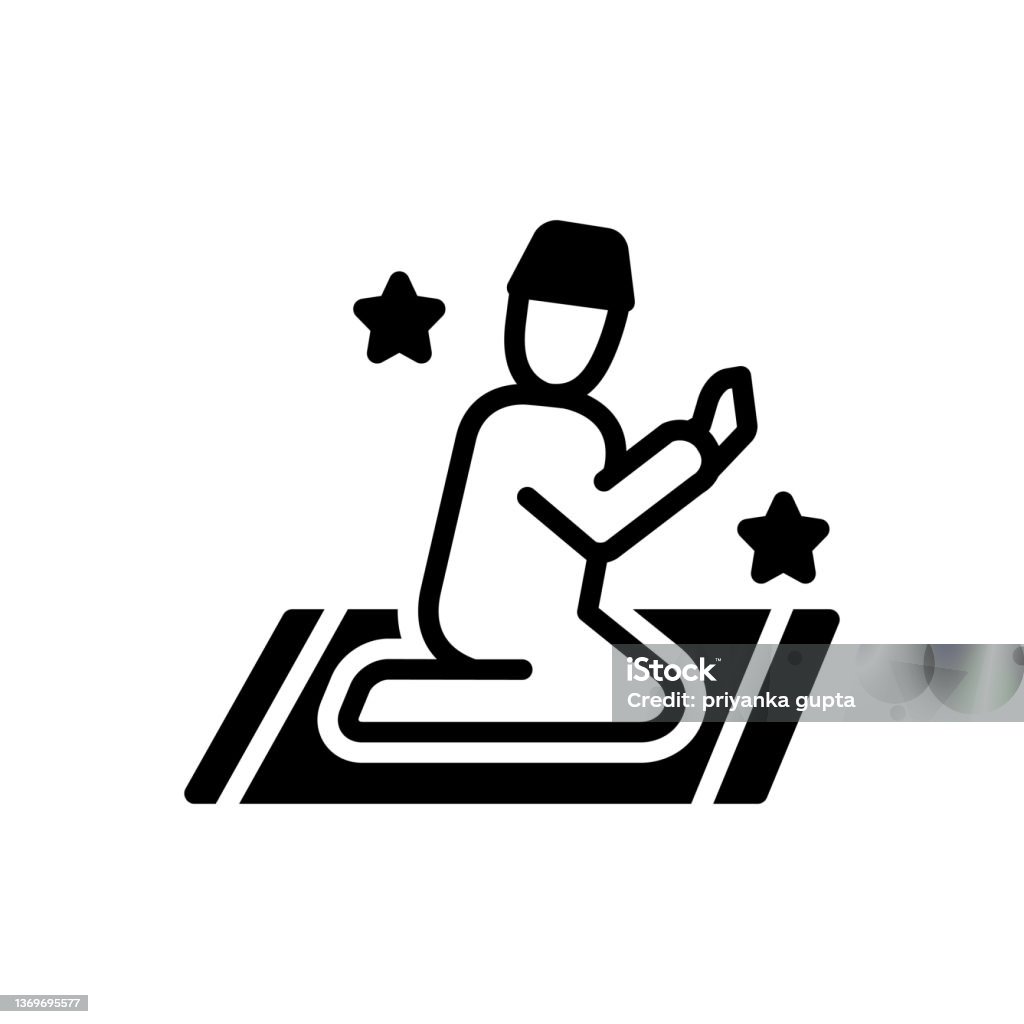 Invocation Draw Prayer Invocation Stock Illustration - Download Image Now - Icon Symbol ...