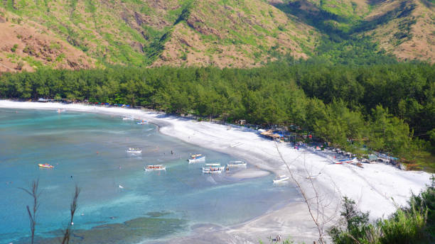 Anawangin Cove Remote Island in Zambales Philippines zambales province stock pictures, royalty-free photos & images
