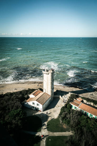 istock Whale lighthouse - Phare des baleines - in Re island 1369716898