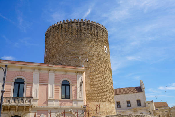 Bitonto, historic city in Bari province, Apulia, Italy: typical buildings