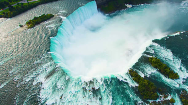 istock niagara falls beautiful aerial view 1369722483