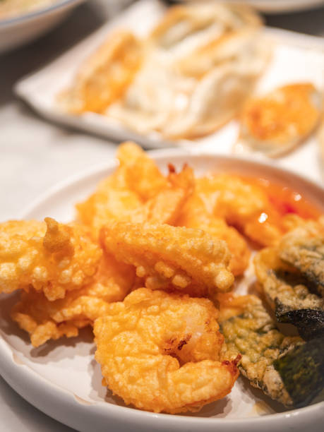 Japanese Food: Ebi (Shrimp) Tempura