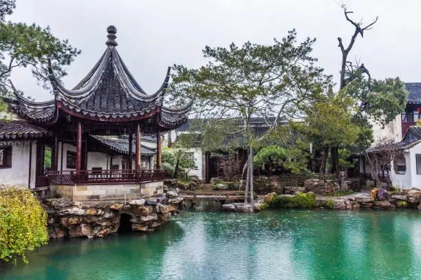 Photo of The beautiful Master of the Nets Garden of Suzhou, China