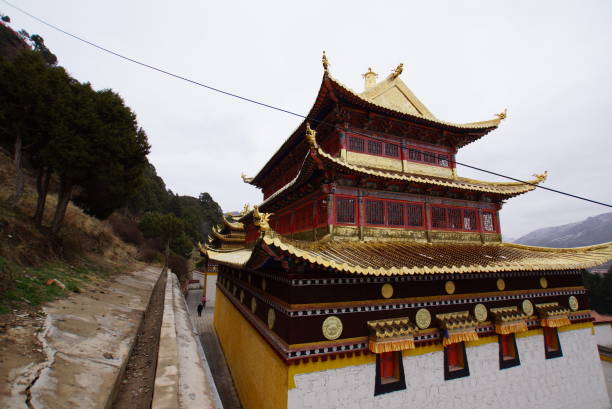 istock Langmusi Temple in Gansu, China 1369732491