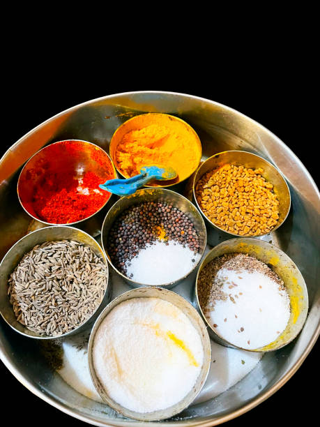 Indian Spices stock photo