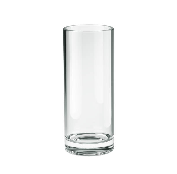 istock Glass isolated on white background. 1369738661