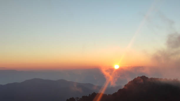 istock View of hill and sunshine 1369745992