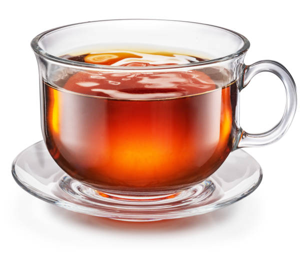 istock Cup of tea isolated on white background. File contains clipping path. 1369748127