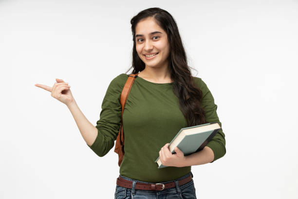 istock university student in white background, stock photo 1369753731