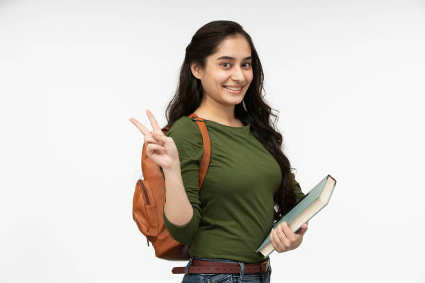 istock university student in white background, stock photo 1369753932