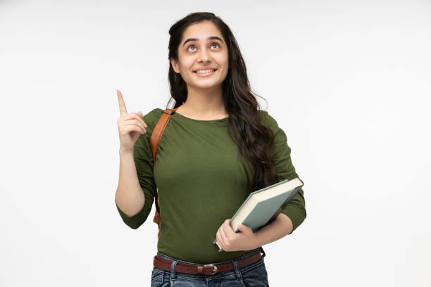 istock university student in white background, stock photo 1369754151