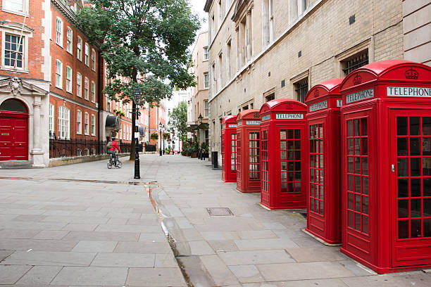 istock Red telephones box 136976494