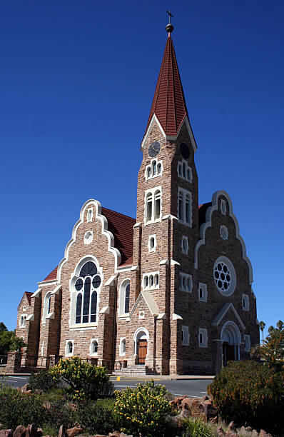 Christ Church in Windhoek/Namibia stock photo