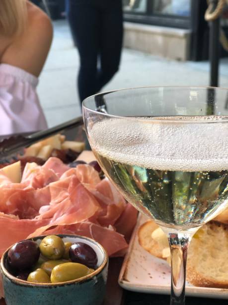 istock Charcuterie and champagne 1369770976