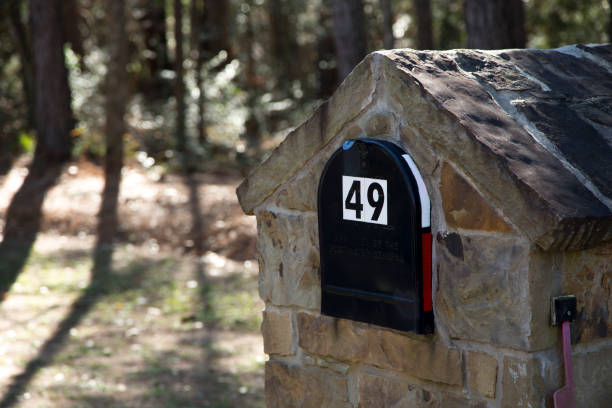 istock LV American style mailboxes on the side of road. 1369777846