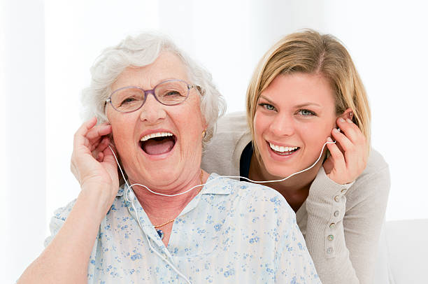 istock Listening music together 136978345