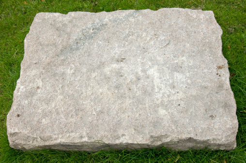 A large step stone, suitable as background.