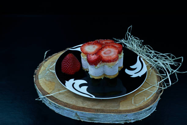 istock Fruit tartlet with yogurt cream