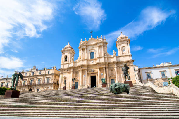 istock The Noto Cathedral in Sicily, Italy 1369804190