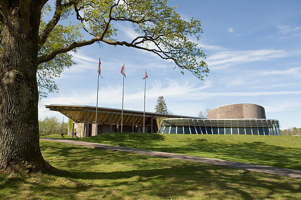 Borre viking Centre, Noruega - foto de stock