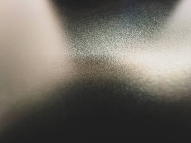 A macro image of a fine black plastic.