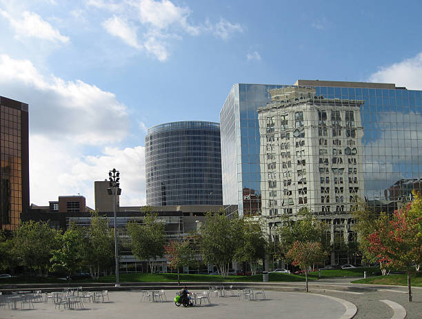 istock Building Reflected, Grand Rapids, Michigan 136981187