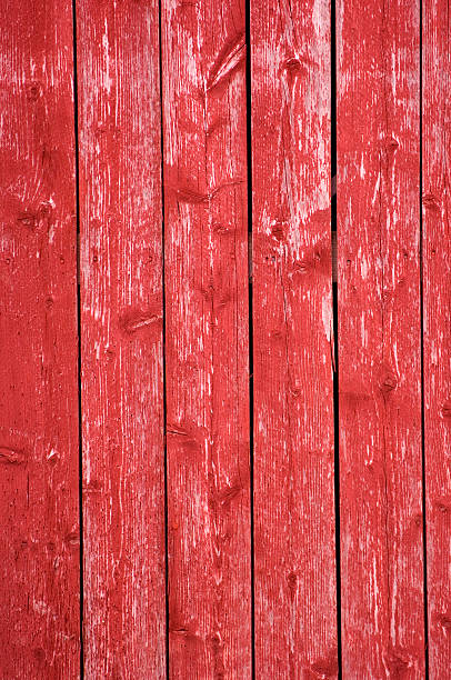Rojo fondo de madera - foto de stock