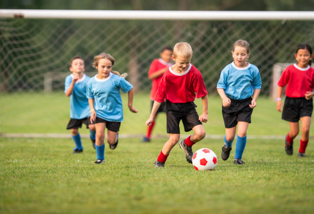 istock Children's Soccer Game 1369844116
