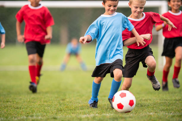 istock Children's Soccer Game 1369844161