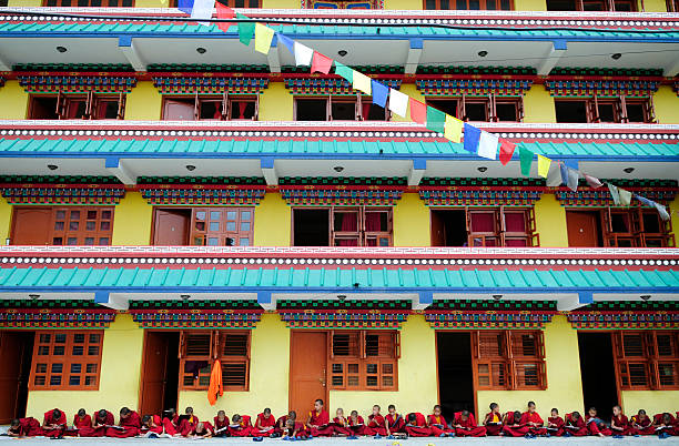 istock Jonangpa school student monk in Kathmandu, Nepal 136984790