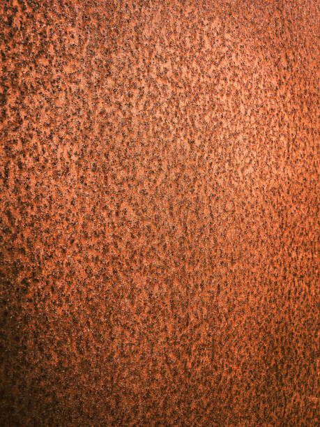 istock Weathering steel plate - Color Portrait Format 1369852001