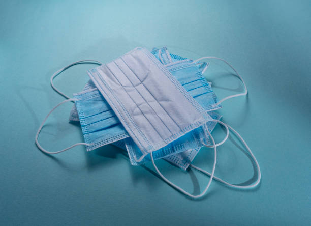 istock Disposable medical masks 1369852236