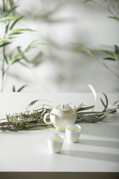 kultura chińska, chińska herbata i suszone kwiaty - flower bamboo white scented zdjęcia i obrazy z banku zdjęć