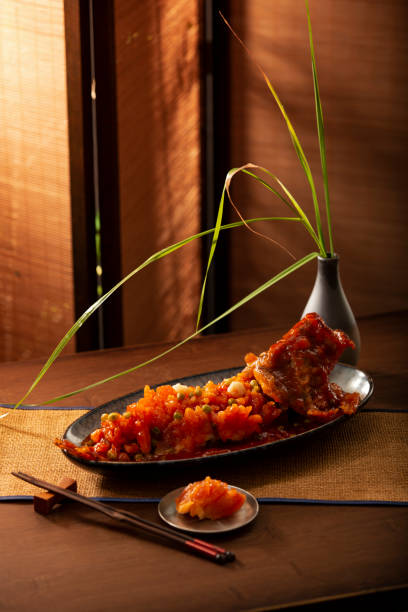 Chinese traditional sweet and sour fish